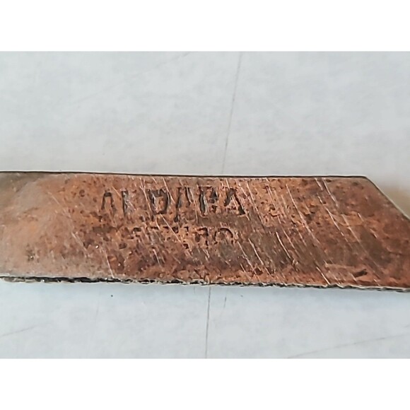 Alpaca Mexico Abalone Shell Pendant Vintage - Picture 7 of 10